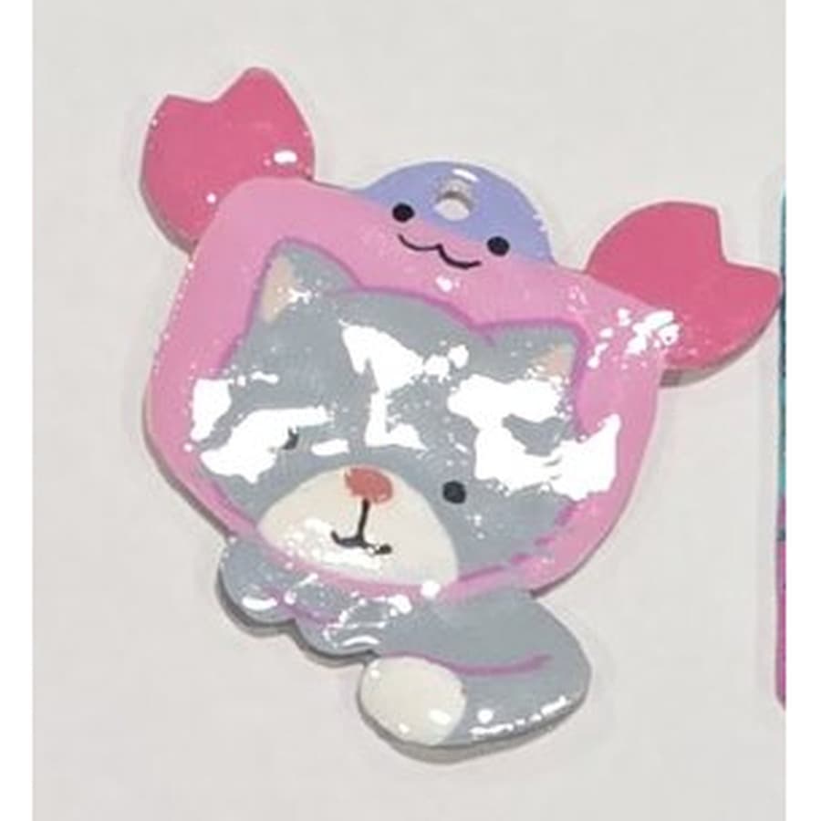 Acrylic Pet Keychain